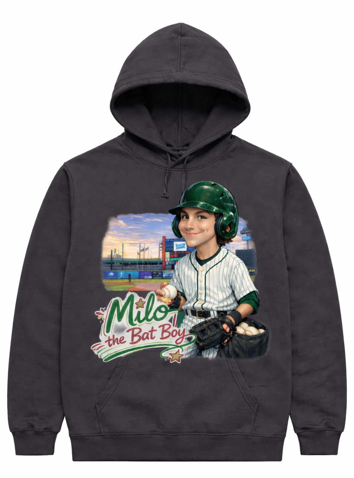Milo Bat Boy Hoodie