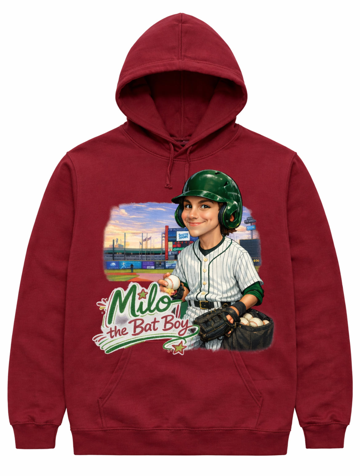 Milo Bat Boy Hoodie