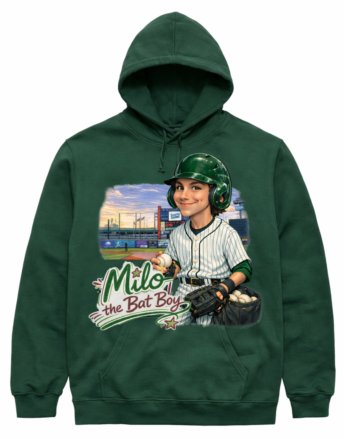 Milo Bat Boy Hoodie